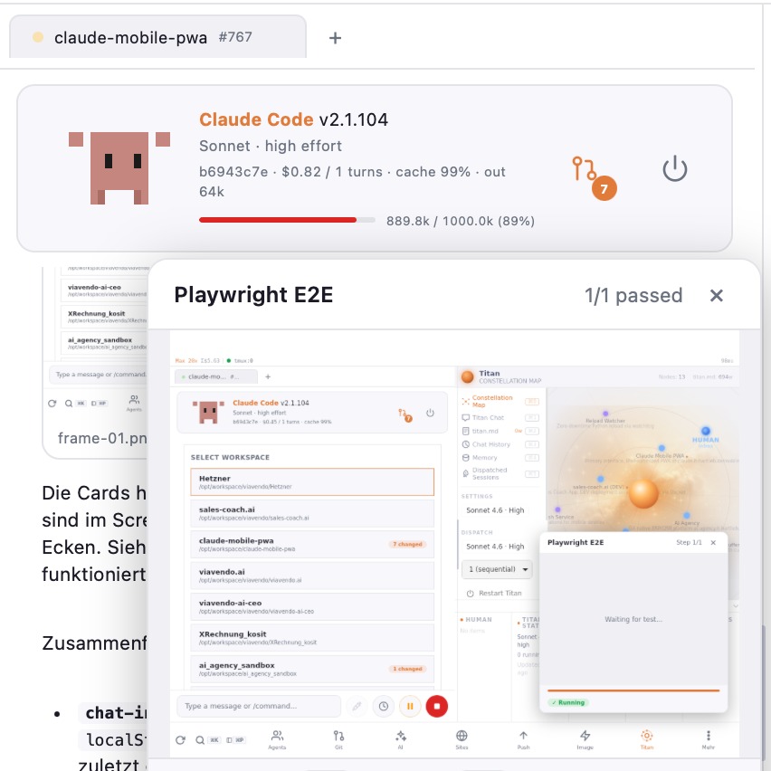 Workspace & Playwright